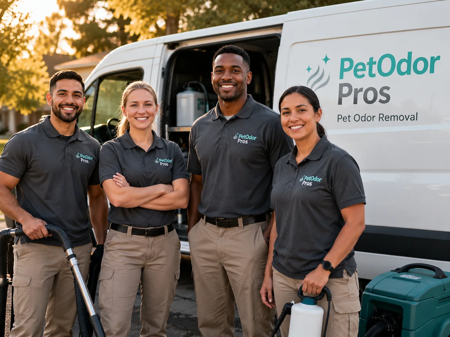 Pet Odor Removal team serving Central Point, OR